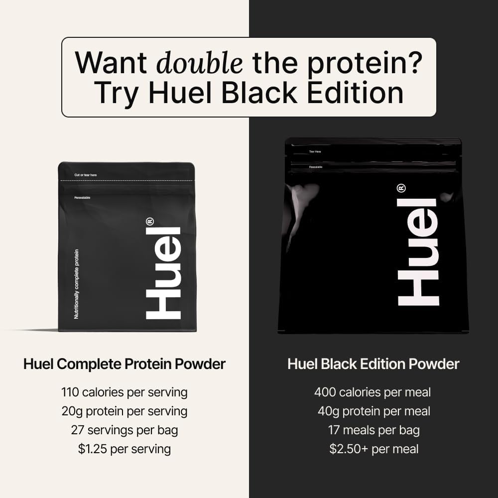 Huel Vegan Protein Powder | Vanilla | Complete Nutrition | 20g Protein