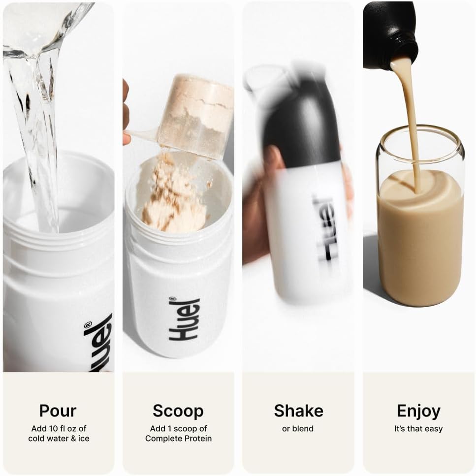 Huel Vegan Protein Powder | Vanilla | Complete Nutrition | 20g Protein