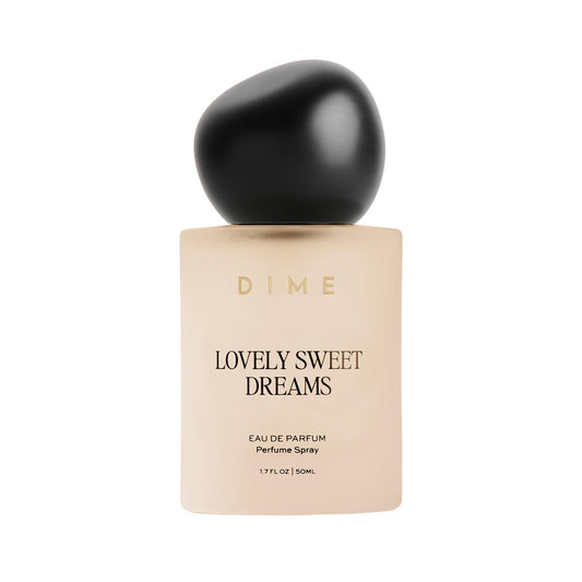 DIME Beauty Perfume Lovely Sweet Dreams, 1.7 oz / 50 ml - Warm Vanilla and Floral Scent, Hypoallergenic, Clean Perfume, Eau de Toilette For Women (Packaging May Vary)