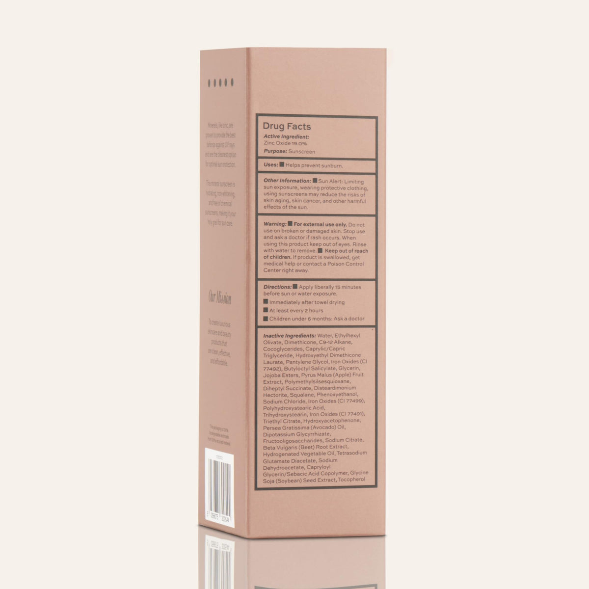 DIME Beauty Tinted Glow Wonderscreen SPF 30 - Mineral Tinted Moisturizer for Face with 19% Zinc Oxide, Skin-Enhancing Tone-Evening Sunscreen, Glow-Enhancing Tint, Vegan, Cruelty-Free, 50 g