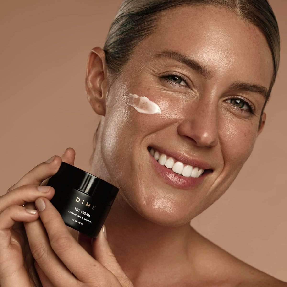 DIME Beauty TBT Cream - Anti-Wrinkle Night Cream with Bakuchiol Retinol Alternative for Fine Lines, Firming and Smoothing Face Moisturizer, Vegan, Cruelty-Free, 1.7 oz / 50 ml