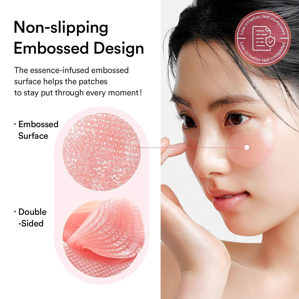 Abib PDRN Retinal Eye Patches for Rejuvenating & Puffy Eyes with Glow Jelly, Niacinamide, 60 Count, Korean Skin Care
