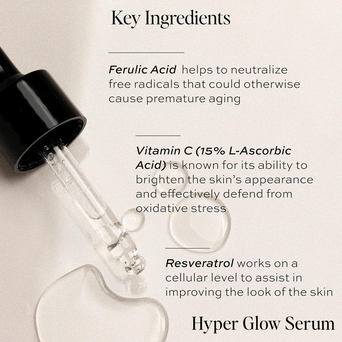 DIME Beauty Serum Set - Hyaluronic Acid and Vitamin C Face Serum Duo for Dark Spots, Brightening and Hydrating, Anti-Aging Firming Skincare Set, Vegan, Cruelty-Free, 1 oz / 30 ml Each